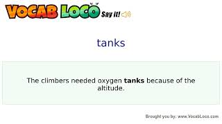 Video thumbnail for tanks