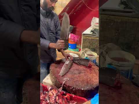 Live fish cutting #shortvideo