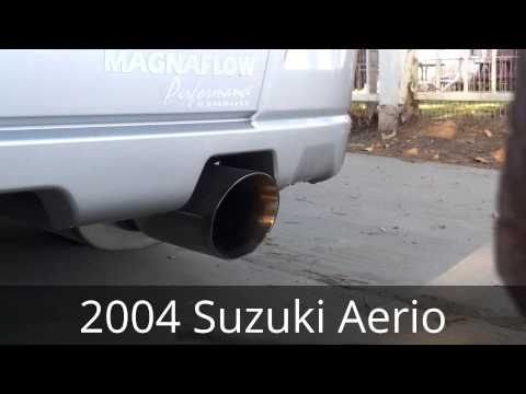 2004 Suzuki Aerio SX Magnaflow Exhaust 2nd Cat Delete