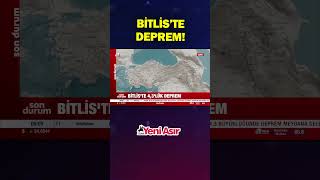 Bitlis'te 4,3'lük Deprem! #shorts #deprem