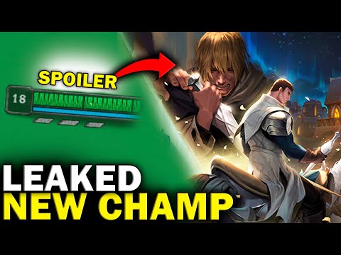 LEAKED - NEW Champion NAME & Release SKIN - League of Legends