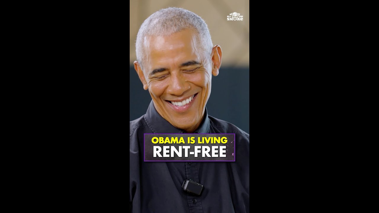 Barack Obama knows he's living rent-free in a lot of people's heads