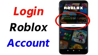 How to Login to Roblox Account