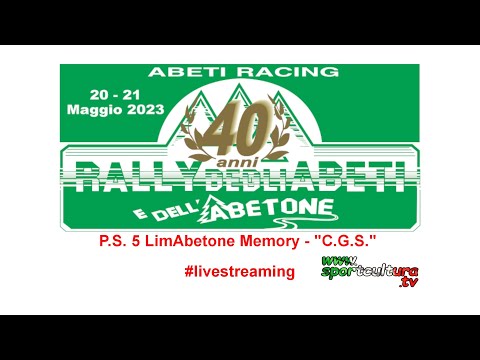 Rally degli Abeti e dell’Abetone P.S. 5 LimAbetone Memory “C.G.S.” | SPORTCULTUTRA.TV