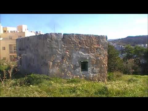 JAB Past & Present 84. Xemxija Malta + WW2 Pillbox.