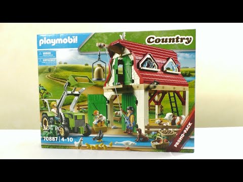 Unboxing Playmobil : La ferme (2021) – 70887