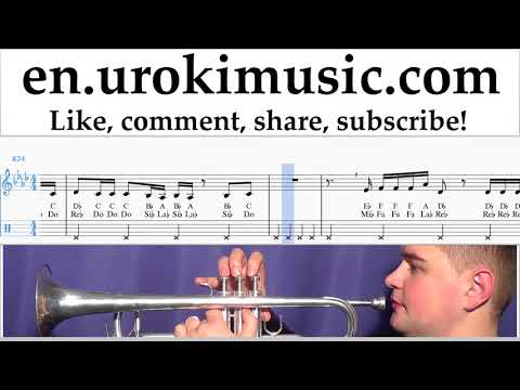 Trumpet lessons Selena Gomez - Back To You Sheet Music Tutorial um-ih352