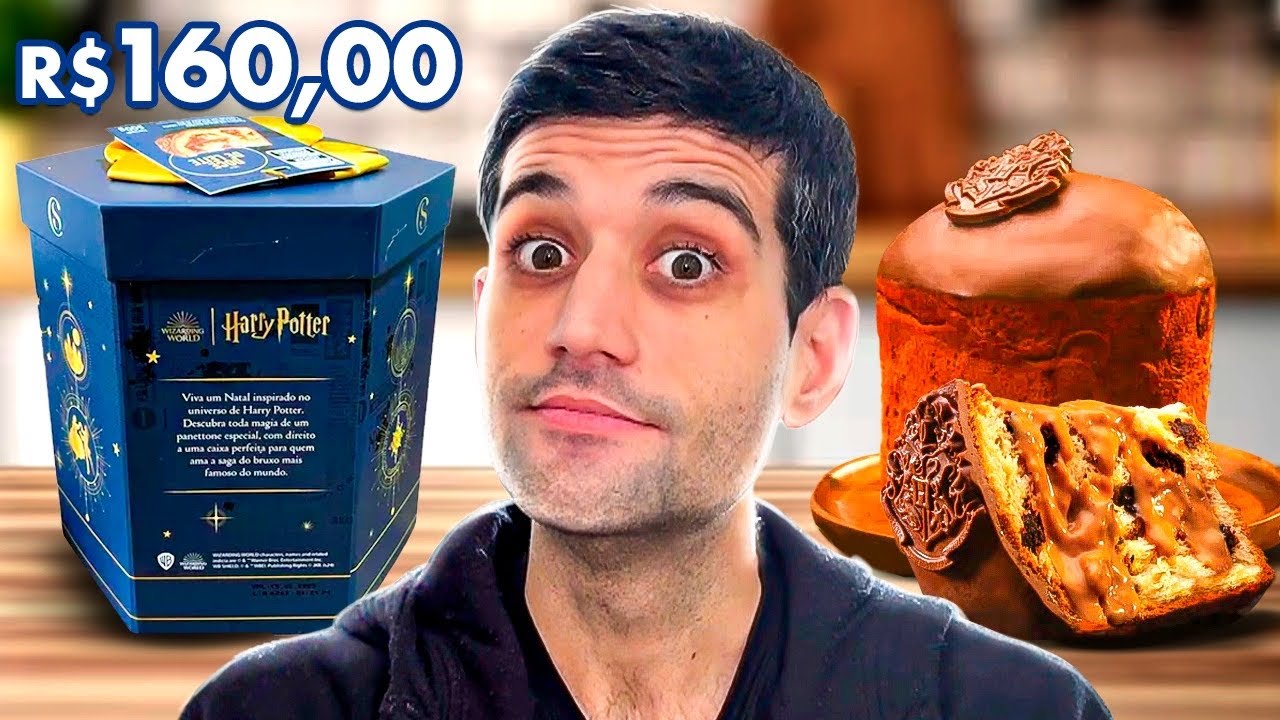 PANETONE do HARRY POTTER da Cacau Show