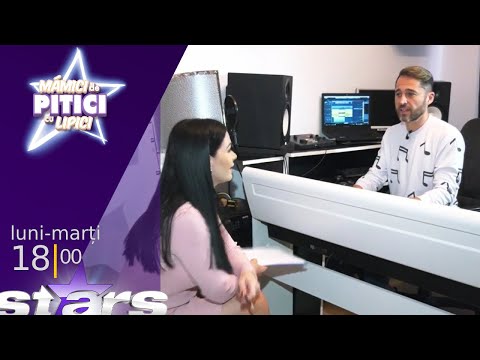Deea și Dinu Maxer ne pregătesc hit-ul sărbătorilor de iarnă! | Mămici de pitici, cu lipici