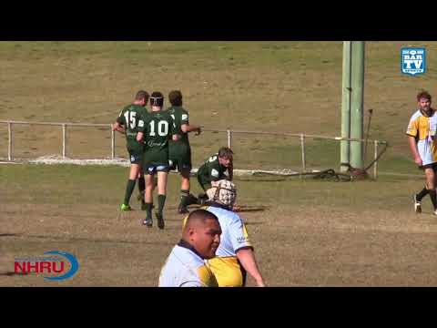 2018 NHRU Premier 3 - Round 13 Highlights - Merewether v Southern Beaches