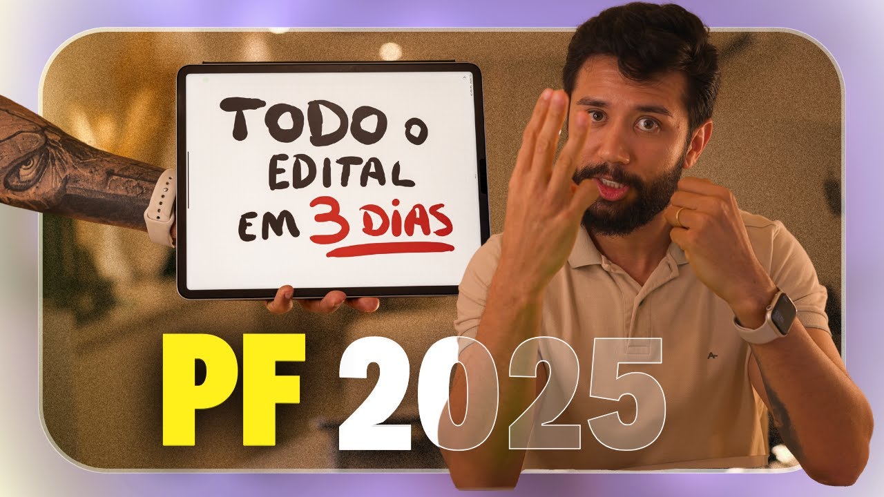 36h Revisando: Eu descobri como 'COLAR' legalmente na prova da PF