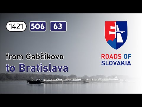 [III/1421] + [II/506] + [I/63] Gabčíkovo → Bratislava