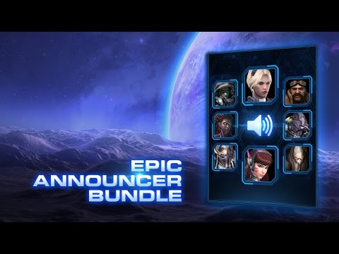 StarCraft II: Epic Announcer Bundle