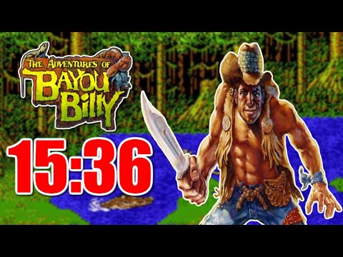 The Adventures of Bayou Billy NES Speedrun in 15:36