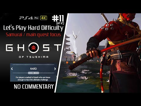 Ghost of Tsushima [4K] Let's Play Hard Difficulty #11 [No Commentary Playthrough]