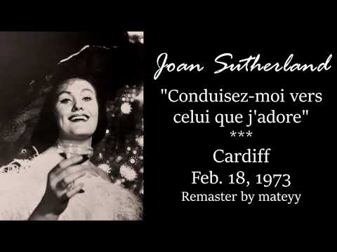 Joan Sutherland LIVE "Conduisez-moi" (Robinson Crusoé) [1973 ULTRA RARE]