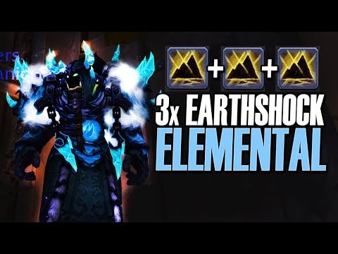 🤘RIP 3x Lava shock + Earthshock - ELEMENTAL SHAMAN PvP [BFA WoW]