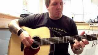 Guitar lesson Jericho-Kelly Joe Phelps,  by Lars Vendel