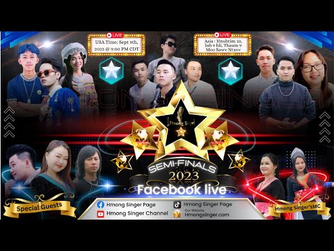 Thov Hmoob Sib Txhawb 🎸Hmong Singer Semi - Finals