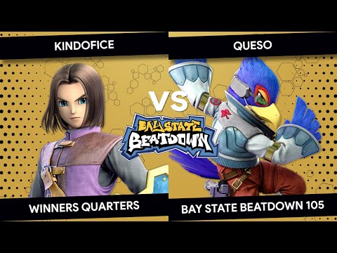 Bay State Beatdown 105 - KindOfIce (Snake, Hero) vs Queso (Falco) - Winners Quarters