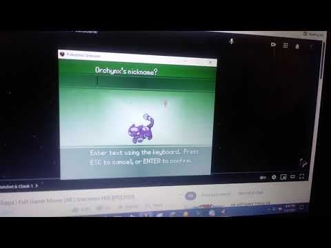 Pokemon Uranium Shiny Orchynx after 1964 Soft rests.