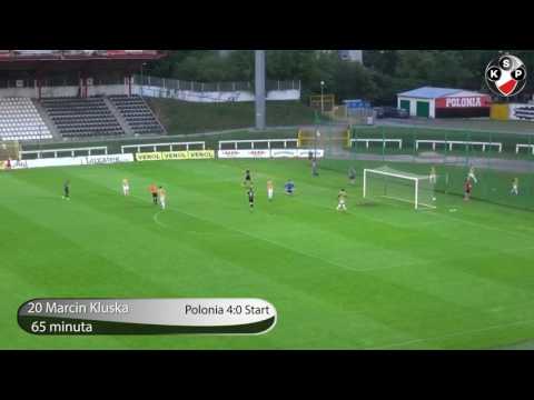 Polonia Warszawa 5-1 Start Otwock - BRAMKI
