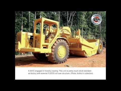 Classic Machines: Caterpillar's 631B scraper