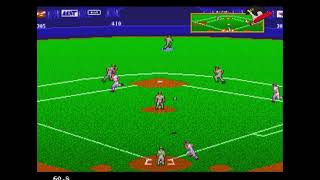 Al Michaels Announces HardBall III 1992 (MEGADRIVE) Gameplay