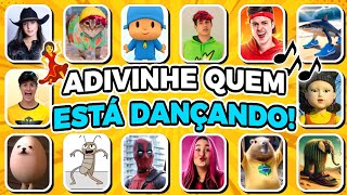 ADIVINHE QUEM ESTÁ DANÇANDO!💃🎶 | Enaldinho, Pocoyo, Void Cauan, Neymar, Ana Castela, Emilly Vick