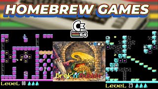 Brek'n'Bubble - New Commodore 64 Game 2026