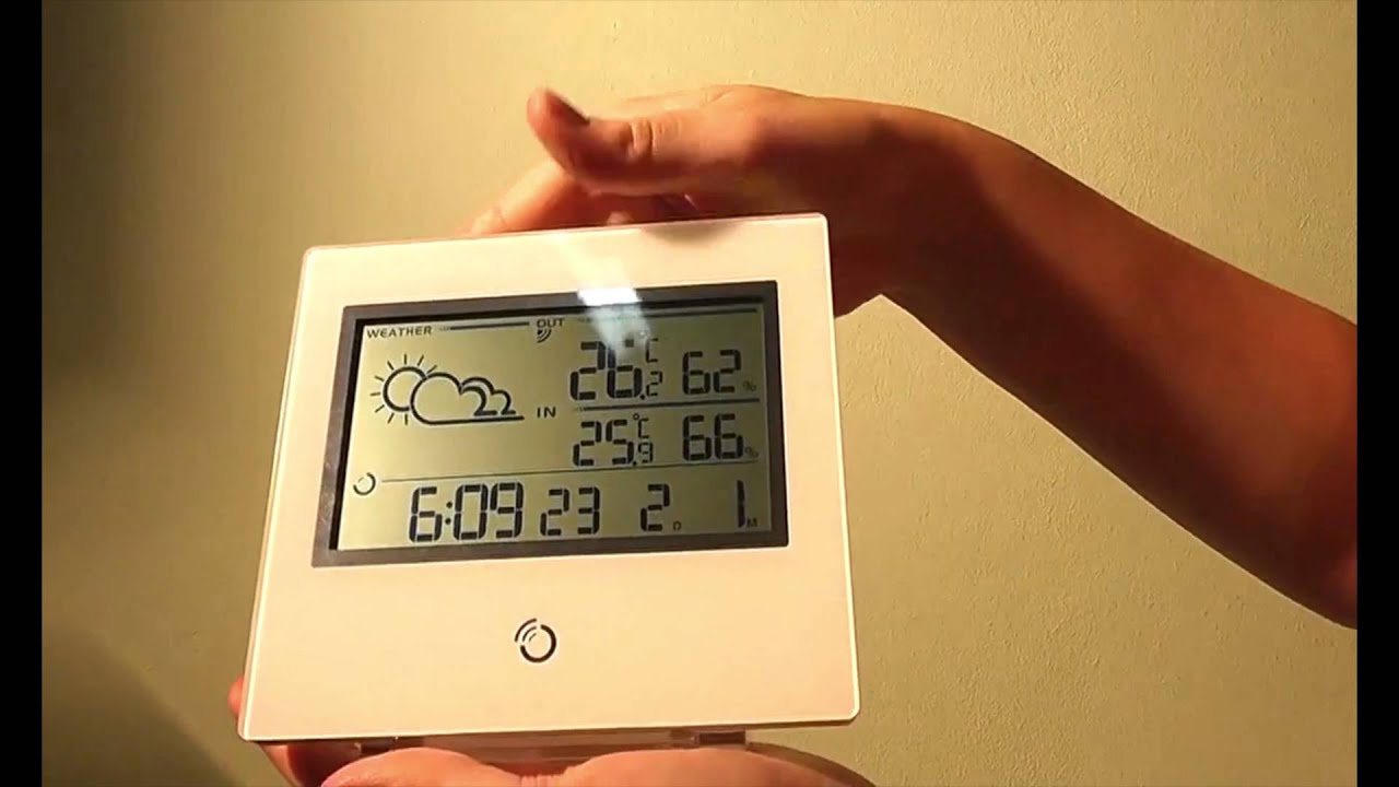 Stacja pogodowa z czujnikiem zewnętrznym Oregon BAR800 - adamar.pl