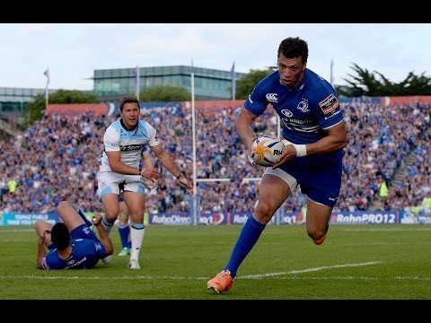 Zane Kirchner First Try - Leinster v Glasgow Warriors 31st May 2014