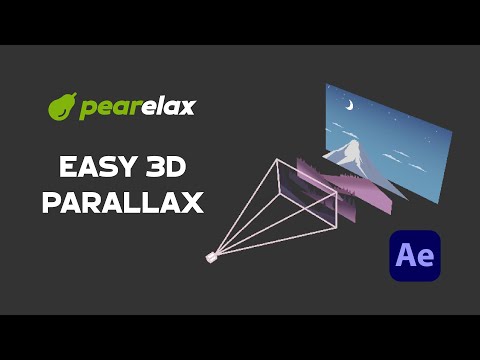 Pearelax - Easy 3D parallax tool for After Effects