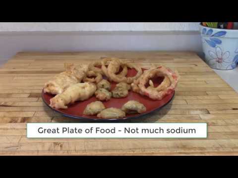 LOW SODIUM BATTERED COD OR CHICKEN DINNER - recipe and instructions