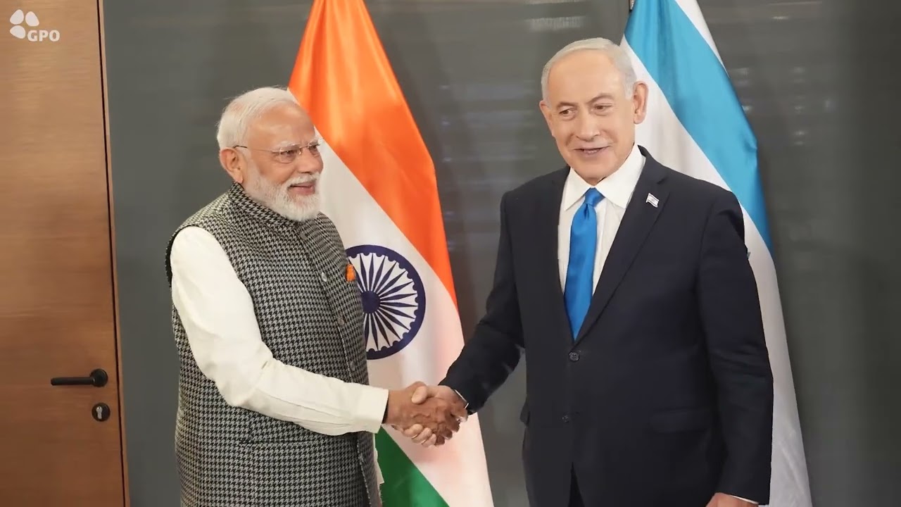 ראש הממשלה נתניהו נפגש עם ראש ממשלת הודו נרנדרה מודי