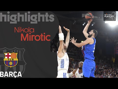 Nikola Mirotic incendia el Palau