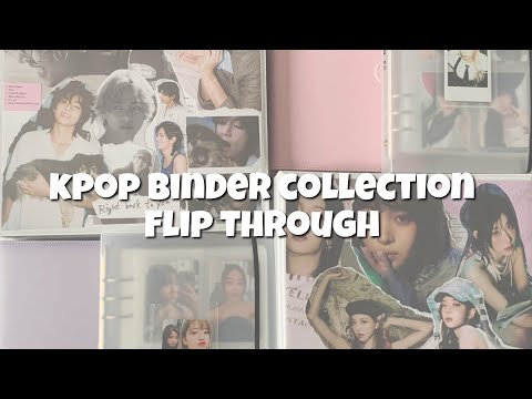 december 2025 kpop photocard binder collection flip through - bts, itzy, twice, purple kiss + more!