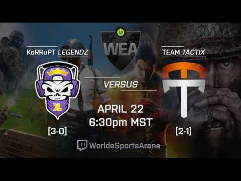 Korrupt Legendz [3-0] vs Team Tactix [2-1] Round 4