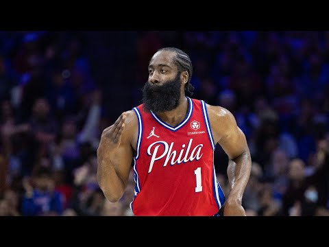 James Harden 76ers Home Debut Near Triple Double vs Knicks! 2021-22 NBA Season