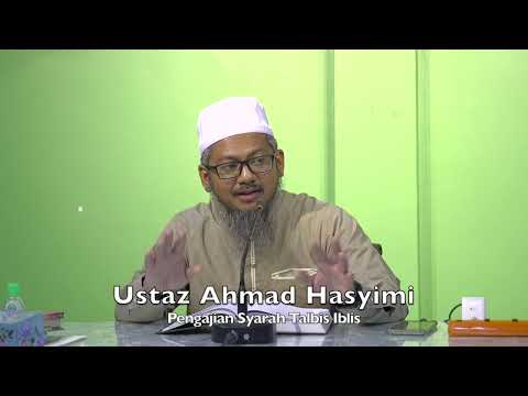 20221009 Ustaz Ahmad Hasyimi : Pengajian Syarah Talbis Iblis