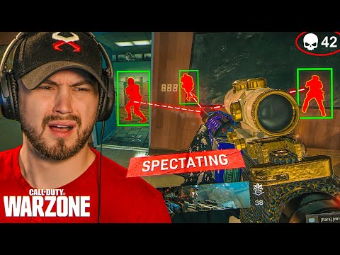 Spectating Warzone's WORST HACKER... *HILARIOUSLY BAD*