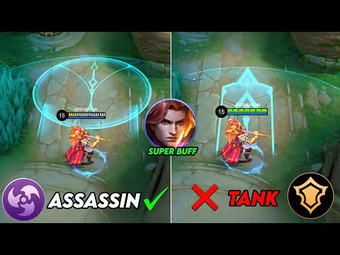 START ABUSING ASSASSIN TIGREAL BUILD AND EMBLEM 2025!! (1 hit delete all heroes!!)