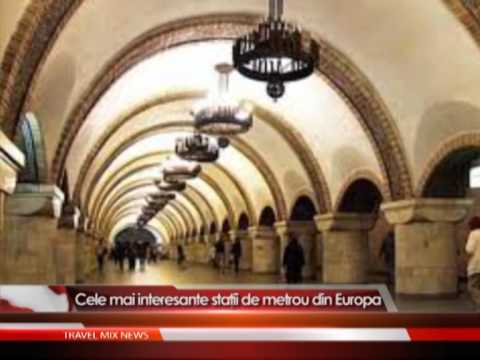 Cele mai interesante staţii de metrou din Europa