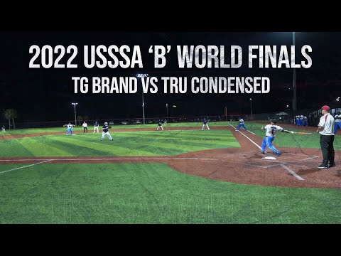 2022 USSSA B World Championship - TG Brand vs Tru condensed game