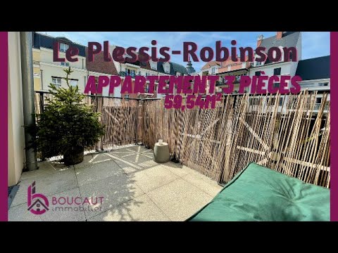 Achat Appartement T3,  Le Plessis-Robinson -  59,54m² avec Balcon