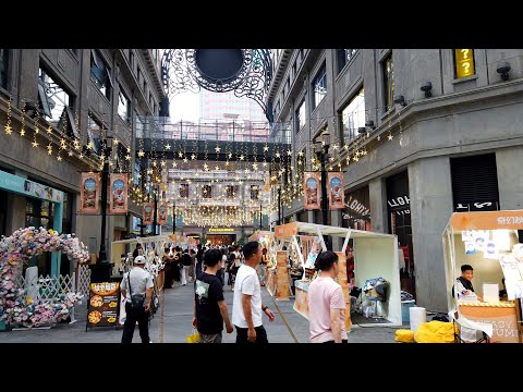 [Walk Shanghai 39] 2023 Caminhando pela Shanghai Middle Sichuan Road ~ Yu Garden ~ BFC Bund Financial Center (230925)