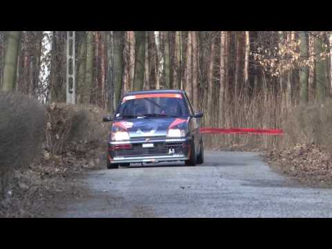 1 Lędziński Rallysprint 2017 -  Filip Janota  Marta Janota   Fiat Cinquecento Sporting