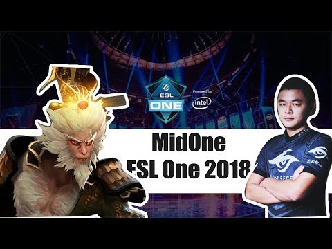 MidOne GamePlay (Monkey King) against paiN Gaming (w33) - ESL One Hamburg 2018