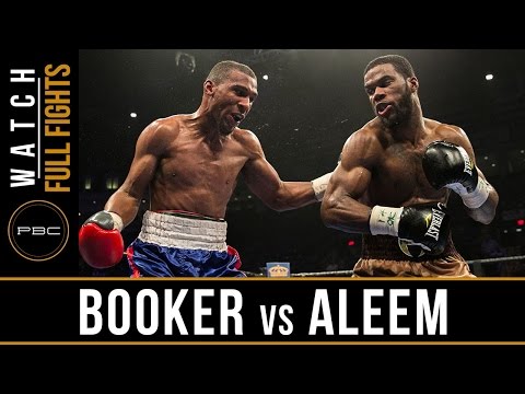 Aleem vs Booker FULL FIGHT: March, 17 PBC on BOUNCE