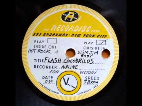 FLASH COCODRILOS 78RPM - HOT ROCK